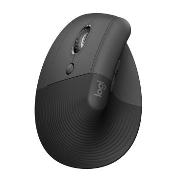 Imagem de Mouse Ergonômico sem Fio Logitech Lift Left - para Canhotos - 4000 DPI - 6 Botões - 910-006467-Unissex