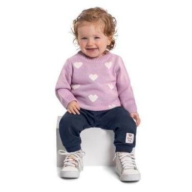 Imagem de Blusão em Tricot para Bebê Quimby-Feminino