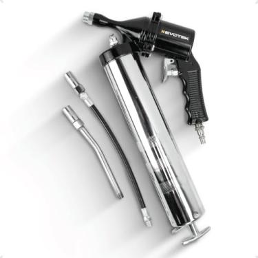 Imagem de Bomba De Graxa Engraxadeira Pneumática 600g Bico Flexivel Evotek