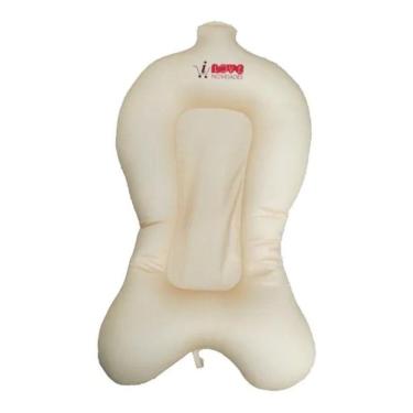 Imagem de Almofada para banho - creme lisa