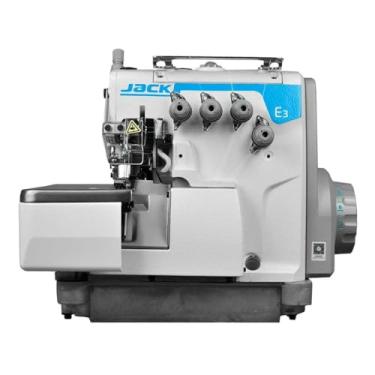 Imagem de Máquina de Costura Interlock JACK Direct Drive Ind com Mesa Jack-E3-5 (110V)