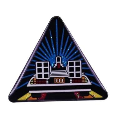 Imagem de Delorean De Volta para o Futuro Marty McFly Doc Marrom Clássico Retrô Anos 80 Emblema Broche Esmaltado de 3,15 cm Pinstant, 1.25 Inches wide, Esmalte, Esmalte