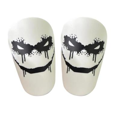 Imagem de Deevoka 2 caneleiras de futebol, caneleiras de perna, protetores de joelho, caneleiras, guardas de panturrilha para crianças, futebol, esportes ao ar livre, 10cmx6cm