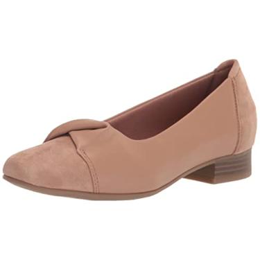 Imagem de Clarks Sapatilha feminina Tilmont Dalia Ballet, Praline Combi, 38