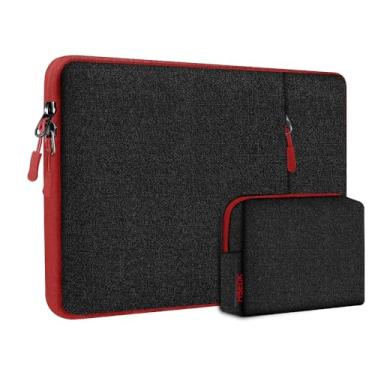 Imagem de Hseok Capa para laptop de 14 polegadas com capa adicional, capa para laptop à prova de chuva e à prova de choque, bolsa portátil para computador para MacBook de 14 polegadas, HP, Dell Lenovo, Asus,