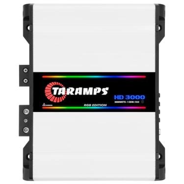 Imagem de Módulo Taramps HD 3000 1 Ohm RGB 3000W Rms Amplificador Som Automotivo