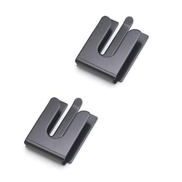 Imagem de Kymate Suporte para Microfone de Rádio Móvel - Clipes de Pendurar para Yaesu, Icom, Vexter, Motorola, Kenwood - 2 Unidades
