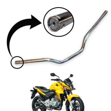 Imagem de Guidão Cb 300 Cromado Com Fixação Para Peso - AWA
