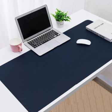 Imagem de Mouse Pad Gamer Grande 100x48 Desk Pad Slim Home Office Escritório Tra