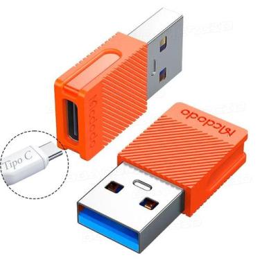Imagem de Adaptador Plug Usb Tipo C Fêmea Para Usb A 3.0 Macho Mcdodo