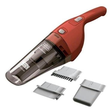 Imagem de Aspirador De Pó E Água Black+decker Lit Bivolt Cor Vermelho - BLACK DE