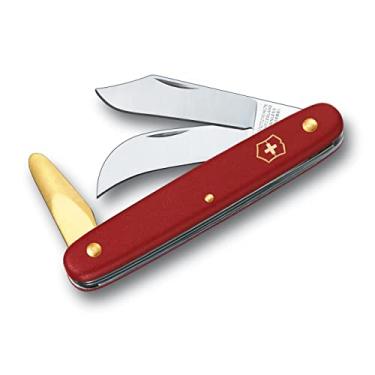 Imagem de Canivete de Enxerto e Poda Victorinox 10 cm 3 Funções Vermelho 3.9116