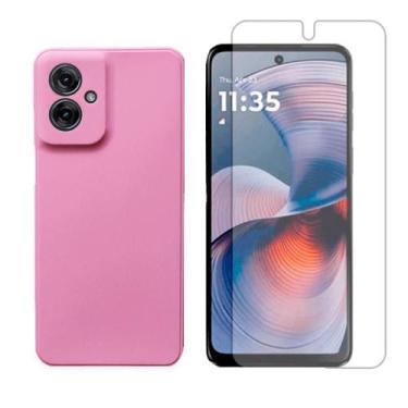 Imagem de Capa Anti Impacto Para Motorola Moto G55 + Pelicula Hidrogel - GR Glob