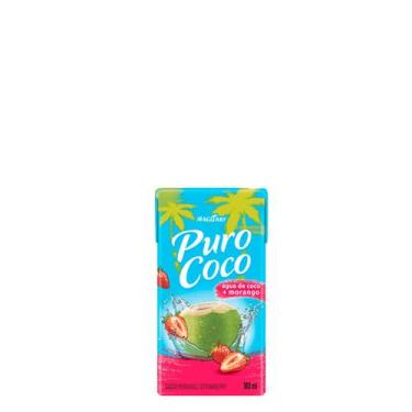 Imagem de Água de Coco Puro Coco Morango Maguary 180ml