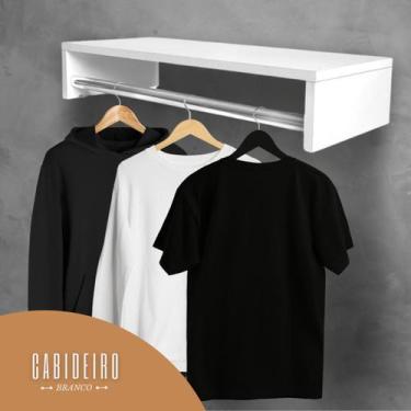 Imagem de Cabideiro De Parede Arara Para Roupa Decorativa Organizador - KELAN, B