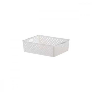 Imagem de Cesto Org.Quadratta 27X21 891 Brco - paramount plasticos