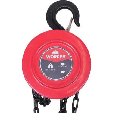 Imagem de Talha Manual Corrente 5,0 Toneladas 3 Metros Worker