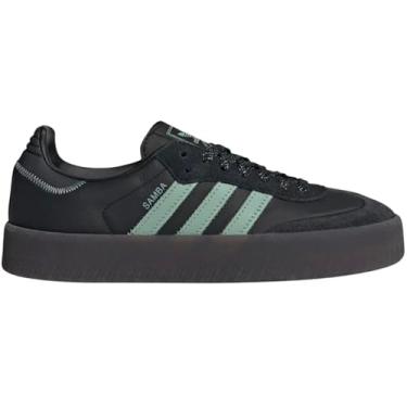 Imagem de Adidas Sambae Tênis feminino (preto, verde escuro, 38), Preto, verde escuro, 37
