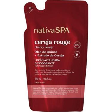 Imagem de Refil Hidratante Nativa Spa Cereja Rouge 350Ml O Boticário - O Boticar