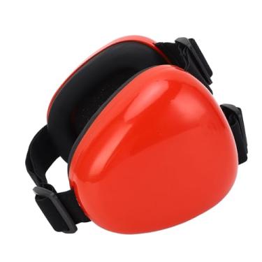 Imagem de Protetores de Orelha para Cachorro, Redução de Ruído, Fone de Ouvido Confortável e Ajustável para Protetor Auditivo L (Vermelho)