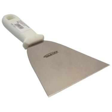 Imagem de Espátula em Aço Inox com Cabo Em Polipropileno Campanaro - Branco / 12