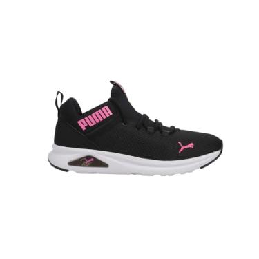 Imagem de PUMA Tênis infantil unissex Enzo (criança grande), Puma Preto/rosa luminoso, 5 Big Kid