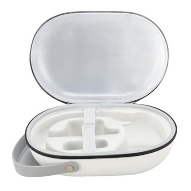 Imagem de Estojo de Transporte Rígido para IOS Vision Pro, Bolsa de Armazenamento Transparente para Fone de Ouvido VR Portátil EVA + PC, Estojo de Viagem Portátil e Armazenamento