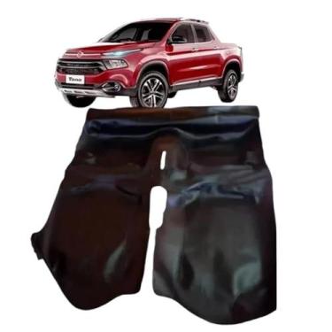Imagem de FORRO TAPETE Assoalho Couro EMBORRACHADO Fiat Toro ATE 2024 - MANOS TA