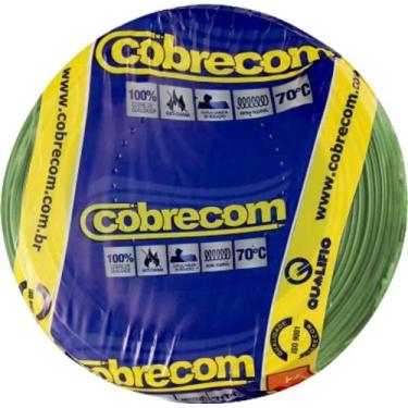 Imagem de Fio Cabo Cabinho Flexível 2,5mm 100 metros - Cobrecom, Verde
