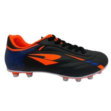 Imagem de Chuteira masculina dray campo, PRETO LARANJA, 43