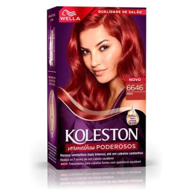 Imagem de Tinta de Cabelo Koleston Cereja 6646, Cereja