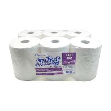 Imagem de Bobina de Papel Toalha Auto Corte 200 Metros 6 Unid Sulleg