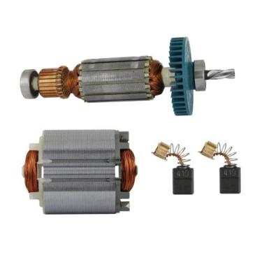 Imagem de Conj Rotor 220V, Estator, Carvões P/ HP2014 Makita