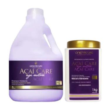 Imagem de Kit Açaí Care 1 Shampoo 2L 1 Máscara 1L Oriente Life