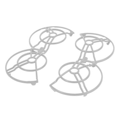 Imagem de Protetores de Hélice de Drone, Protegem As Hélices de Drone contra Colisão Com Protetores ABS, Fácil Instalação para Iniciantes ou Vôo Interno (Cinza)