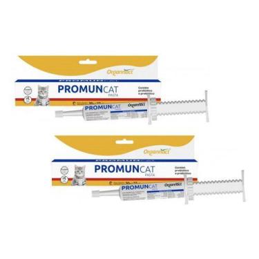 Imagem de 2 Promun Cat Pasta 27 Ml Organnact Suplemento Vitamínico