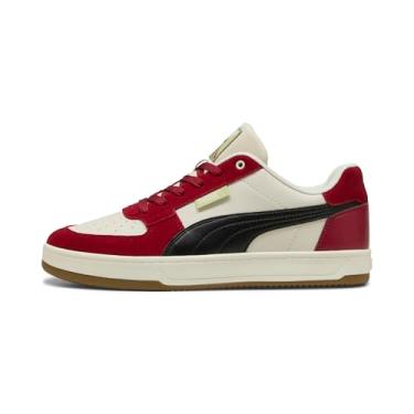 Imagem de PUMA Caven 2.0 Tênis masculino, Dark Crimson-alpine Snow-puma preto, 44