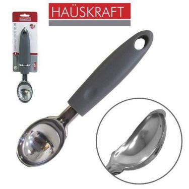 Imagem de Kit 3 Colher Pega Sorvete Aço Inox Bola Pegador Boleador - Hauskraft