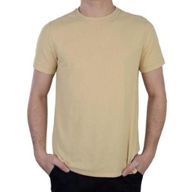 Imagem de Camiseta Masculina Voorth MC Tricot Poesy Marrom - 5616-Masculino