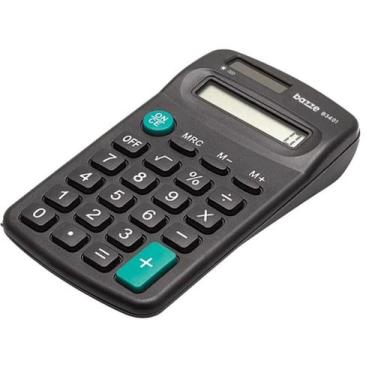 Imagem de Calculadora De Bolso Com 8 Digitos PT B3401 Bazze