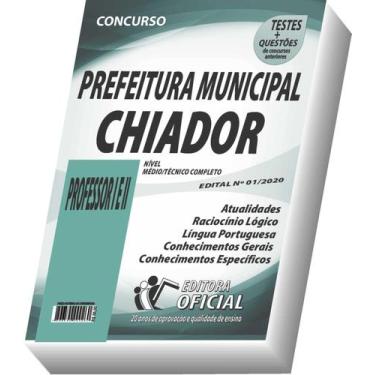 Imagem de Apostila Prefeitura De Chiador - Professor I E Ii - CURSO OFICIAL