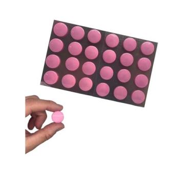 Imagem de Kit Imãs De Geladeira Decorativo 24 Un - Bolinha Rosa - ONZE22