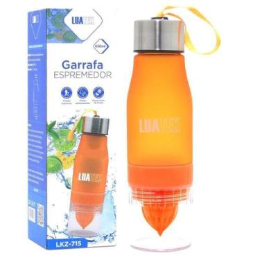 Imagem de Garrafa Esportiva Infusora 650ml  Detox Com Espremedor Luatel Lkz-715 