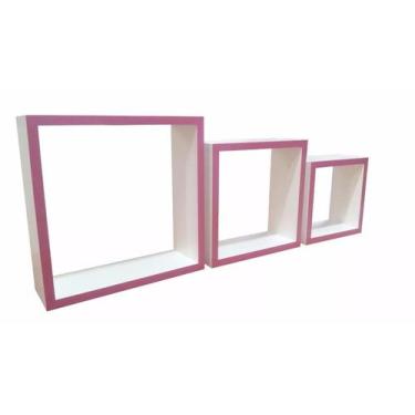 Imagem de Kit nicho infantil organizador 100%mdf 15mm - projeto potter