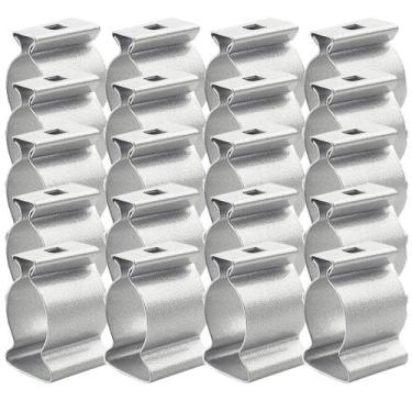 Imagem de Kit 20 abracadeira tipo d c/ cunha 1" - AIEDEM