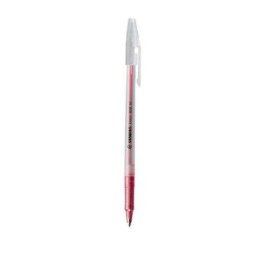 Imagem de Caneta Esferográfica 0.7mm Stabilo Liner 808 M - Un., VERMELHO
