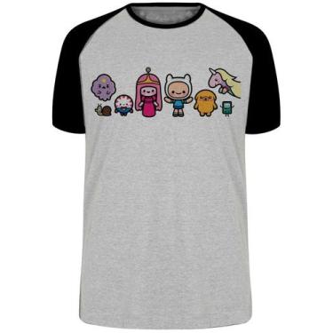 Imagem de Camiseta Adventure Time  mini Blusa Plus Size extra grande adulto ou i
