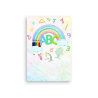 Imagem de Painel De Festa Vertical 1,50 x 2,20 - Formatura ABC Desenhos a Mão 01