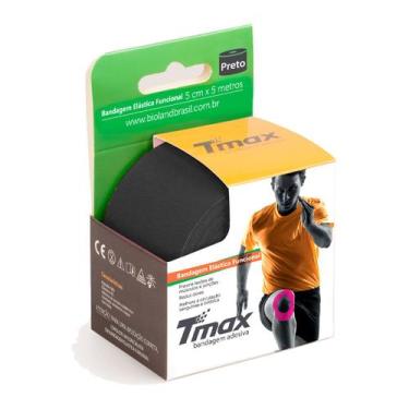 Imagem de Bandagem Elástica Adesiva Tmax - PRETO