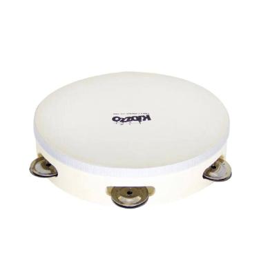 Imagem de Pandeiro Kidzzo 6 Pol Infantil Madeira C/Pele Animal